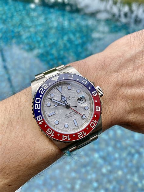 rolex gmt pepsi replica|rolex gmt 2 pepsi meteorite.